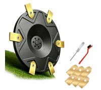 6 cuchillas de repuesto compatibles con MOVA 600, 600 KIT, 1000 robot cortacésped. Accesorios para robot cortacésped con 6 cuchillas y cepillo de limpieza