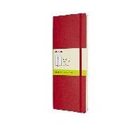 6 Libreta Clasica Tapa Blanda Rojo Escarlata L Lisa
