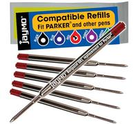 6-Pack Compatible con bolígrafo Parker recambios