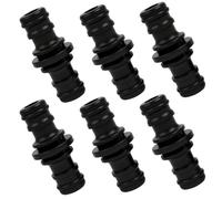 6 PCS Juego de Conectores de Manguera de 1/2 Pulgadas,Extensión de Manguera de Compatible con Sistemas de Manguera Gardena, Conexión Robusta para Reparación de Manguera de Jardín, Riego