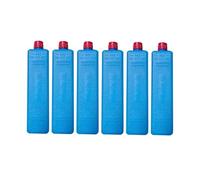 6 Piezas Bloque Hielo con Gel Ligero | perficie Texturizada Antislizante, Acumulador Frío con Tapón , Portable, termostato, para Nevera Portátil