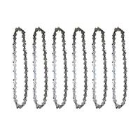 6 piezas cadena de mini motosierra, ADEFOL 15 cm 6 pulgadas 37 eslabones cadenas de sierra para motosierra portátil reemplazo de cadena para árbol de poda de ramas
