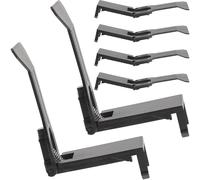 6 Piezas Clips de Plástico Aplicables para Cajón Portamonedas | Bandeja para Contar Monedas, Inserción Rápida, Negro, para Punto de Venta y Pequeñas Negocios