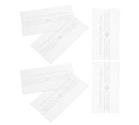6 Piezas Cubierta de Vidrio para Alarma de Incendio, Vidrio | Reemplazo Fácil, Alta Transparencia, Resistencia al Desgaste Temperatura, Protector para Botón de Emergencia