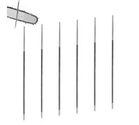 6 Piezas Lima de Motosierra, 5.5mm Limas de Afilado, Lima para Motosierra