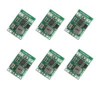 6 Piezas MP1584EN Step Down Converter, Regulador de Voltaje, Módulo Reductor DC-DC 3A - 4,5-28V a 0,8-20V, para 12V 9V 5V 3V, LED, Cámara, Coche, DIY