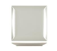 6 Platos De Stoneware Boston Tortora Plano 24x24 Marrón H&H