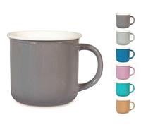 6 Tazas Jumbo New Bone China Crayón Asortidos Sin Plato H&H