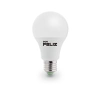 6 uds Bombilla Led esferica estandar A80 18W y 20W, luz fria/blanca 6500K y luz calida/amarilla 3000K, casquillo grande E27, Don Feliz Warm light 3000k