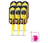 6 unidades de plumero telescópico Swiffer Duster XXL con mango de 90 cm y 1 paño para polvo, pack económico