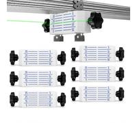 6 unidades x soportes niveladores de techo perfil CD60 ES soportes de suspensión sistema de nivelación de placas de yeso para techos suspendidos herramientas de montaje rápido