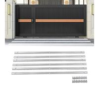 6 x 1 m cremallera dentada carril dentado puerta corredera cremallera para puertas correderas, accionamiento de puerta corredera, accesorios M4 para puerta corredera, abridor de puerta, accesorios