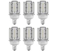 6 x Lámpara LED Osram HQL PRO, IP65, 16W, casquillo E27, 2000 lúmenes, luz blanca neutra, 4000K, ángulo de iluminación de 360°