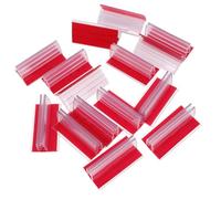 60 Piezas Soportes Adhesivos para Letreros y Etiquetas, PVC Mini | Números de Mesa y Señales, Uso en Restaurantes y Cajas, Compacto, Ligero, Montaje Autoadhesivo