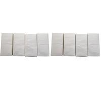 600 Servilletas Blancas de Papel - Pequeñas e Individuales - Textura micropunto - Más Gruesas y Absorbentes - Ideal para Eventos de Catering, Bares y Fiestas - 10 x 10 cm Plegadas - Hostelnovo