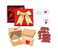 60Pcs Valentines Day Cards for Him Her, Mini Love Notes Valentines Day Gift, Mini Valentine Cards with Envelopes for Husband Wife Boyfriend Girlfriend