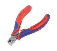 Knipex Alicate de corte oblicuo para electrónica 62 12 120 con mangos multicomponente 120 mm