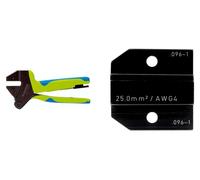 624 096-1 3 0 K1 Rennsteig Werkzeuge GmbH: Alicates de crimpar PEW12 para terminales aislados y no aislados, incluyendo accesorios.