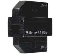 624 096-1 3 0 Rennsteig Werkzeuge GmbH. Herramienta de crimpado para terminales aislados/no aislados. Ancho de crimpado: 32,0 mm