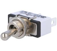 631h/2 Interruptor: Toggle; Posiciones: 2; Spst ; Encendido-Apagado; 15A/250VAC