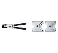 633 301 3 K1 Rennsteig Werkzeuge GmbH: Alicates de crimpado manuales MPZ 55, en estuche de plástico, para terminales de cable de tubo y terminales de cable prensados