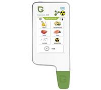 6in1 Greentest Eco 5 + Pescado Portátil detector de radiación + probador de nitrato + Prueba de agua TDS Radiómetro Nitrate Radiation detector geiger counter nitrate tester (Blanco)