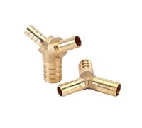 6mm 8mm 10mm 12mm 14mm 16mm tipo Y espiga for manguera reductora tubo de púas de latón adaptador de conector reductor(19-16-16mm OD)