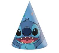 Procos Gorros de fiesta Stitch – Pack de 6