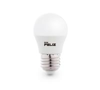 6uds Bombilla Led G45 redonda 3W/5W/6W/7W/8W/9W, luz blanca/fria y amarilla/luz calida 6500K y 3000K, casquillo grande E27, pack de 6 uds, Don Feliz