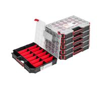 6x caja de surtido TAGER 284x390x60 caja de surtido caja de clasificación Kis...