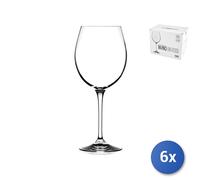 6x Cálices de Vidrio Transparente Invino Para Vinos Rojo Cl65