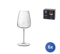 6X Copas De Cristal Transparente Para Speakeasies, Vino Blanco, 55Cl