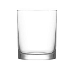 6x Liberty 280ml Vasos de Whisky - Vidrio Pasada de Moda Escocesa Borbón Ron Vasos para Beber Cócteles Conjunto de Caja de Regalo - by LAV