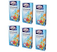 6x Toppits Bolsas para Congelar Con Pie 40 x 1 Litro Protección Vor Gefrierbrand
