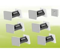 6x Viessmann Vitovent 100-D Tipo H40E B55 (L) con unidad de control 100-D cableada, kit de ventilación