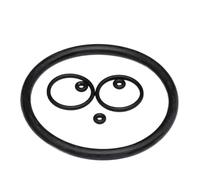 7-270mm OD 2,4mm .5mm espesor CS negro NBR caucho de nitrilo plomería junta redonda resistente al aceite junta tórica de sellado(100PCS 28X2.4MM_ODXTHICKNESS)