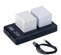 7.2V 3500mAh Repuesto para Arlo Pro, Arlo Pro 2 cámara VMA4400 VMC4030 VM4230 VMS3230 VM4030 VM4030P batería de Repuesto con Cargador (2 Akku + Ladegerät)