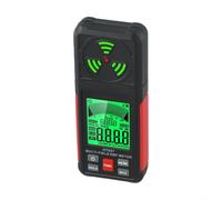 7.6 cm- Medidor EMF, detector de radiación de campo electromagnético con probador de RF para microondas 5G, lector de campo eléctrico con alarma visual audible para