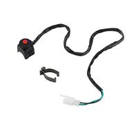 7/8" 22mm 12v Manillar Interruptor,Interruptor de Bocina de Motocicleta para Motocicleta,Scooter,ATV