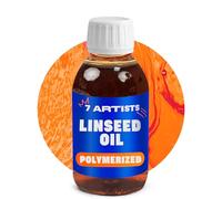 7 Artists Aceite De Linaza Polimerizado para Pintura al Oleo 125 ml | Aceite de Lino Para Óleo