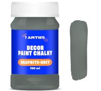 7 Artists Chalk Paint Gris Grafito 100 ml | Pintura a tiza | Mueble Madera | Vintage | Chalky Finish | Muebles