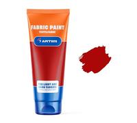 7 Artists Pintura Textil Rojo Borgoña 60 ml - Pinturas para Tela y Cuero Permanente y Lavable | Pintura para Ropa, Zapatillas y Jeans | Pinturas Textiles para Tela | Fabric Paint Profesional