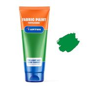 7 Artists Pintura Textil Verde Claro 60 ml - Pinturas para Tela y Cuero Permanente y Lavable | Pintura para Ropa, Zapatillas y Jeans | Pinturas Textiles para Tela | Fabric Paint Profesional