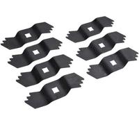 7 cuchillas de escarificador para AL-KO 32 38 E P VLE VLB Comfort Combi-Care Grizzly, sustituye a 462219 460773 460303