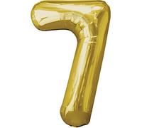 7 Gold - 34" Foil Numbers