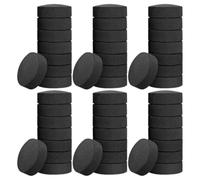 70 Piezas Carbón de Leña Portátil Negro para Barbacoa y Camping