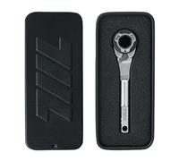 711L Llave de trinquete EDC de 1/4 pulgadas MK2 (extremo hexagonal con rueda dentada) - Accesorio para multiherramientas con adaptadores de broca hexagonal de 1/4 pulgadas y asas de destornillador