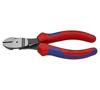 Knipex Alicates de corte diagonal de fuerza 74 12 160 – 160 mm, mangos multicomponente