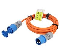 76228 Cable de extensión 3G2,5mm2 5m goma naranja Enchufes adicionales: 1 GOOBAY