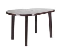 7house Mesa de Resina Oval Breeze 137x85x72cm 7house